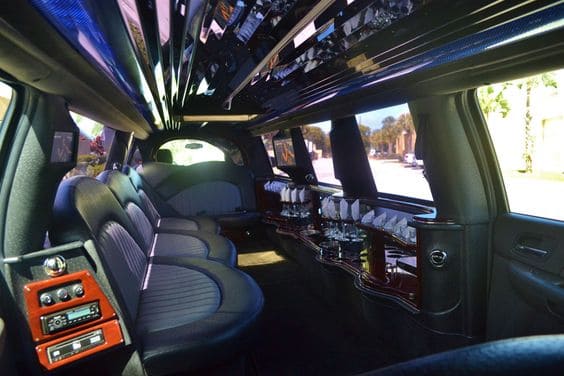 Council Bluffs Escalade Limos Interior