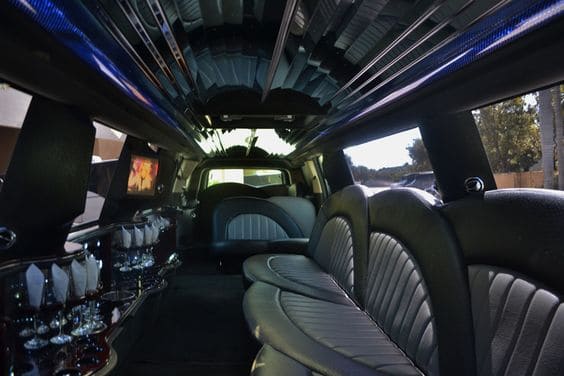 Council Bluffs Hummer Limos Interior