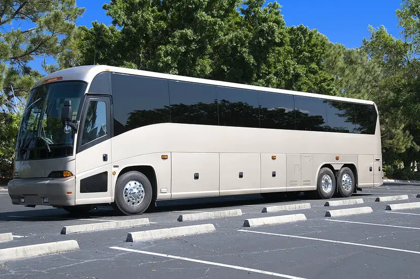 Council Bluffs 50 Passenger Charter Bus