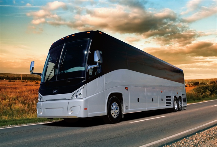 Council Bluffs 57 Passenger Charter Bus