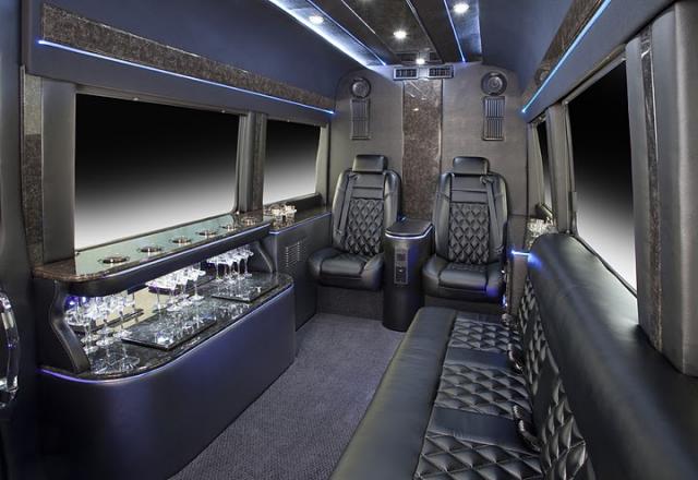 Council Bluffs Limo Style Sprinter Van